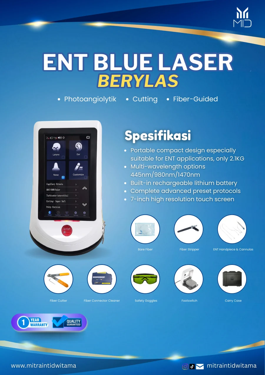 ENT Blue Laser Berylas — DIMED