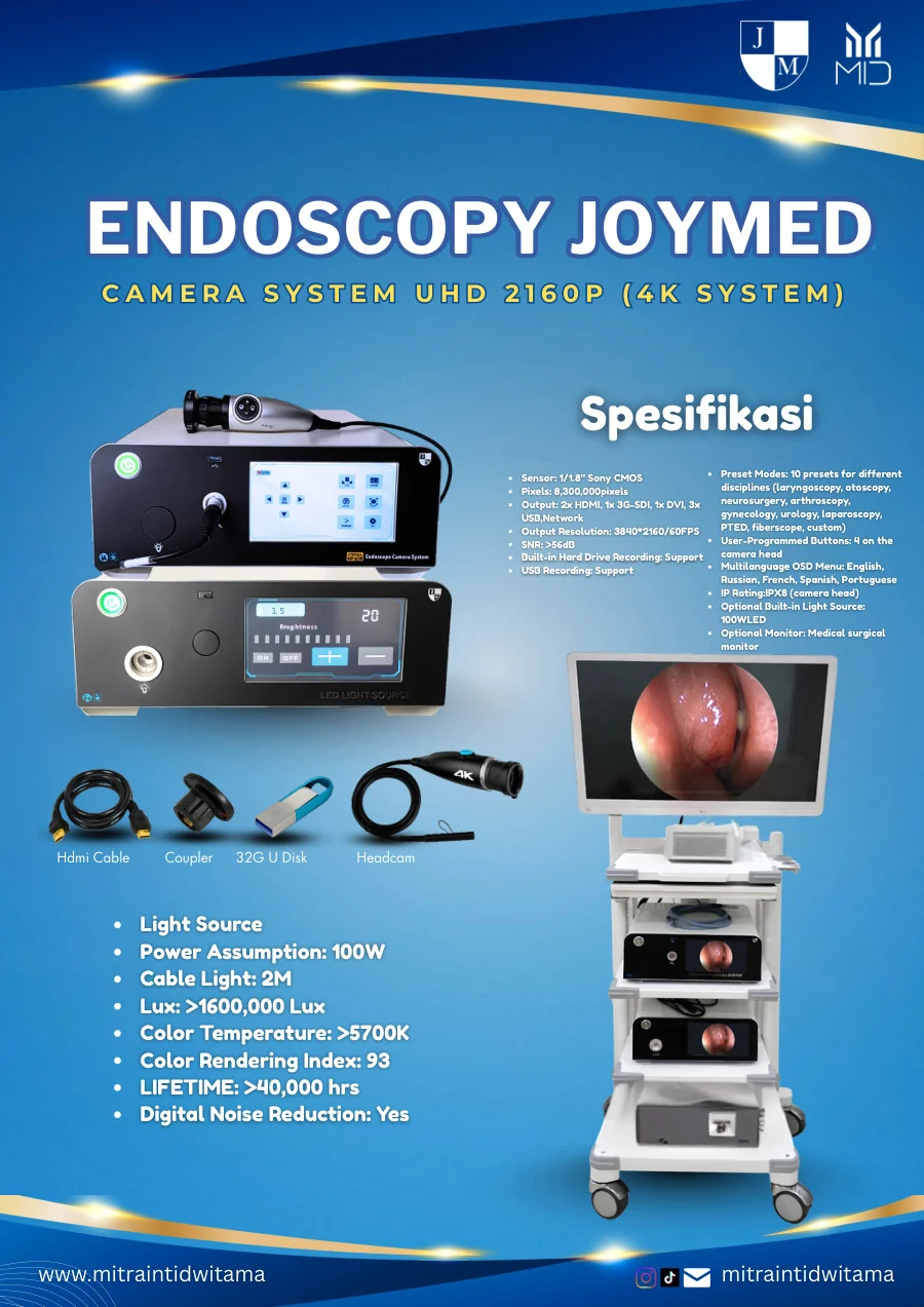 Endoscopy Joymed Camera System UHD 2160P (4K) — Joymed