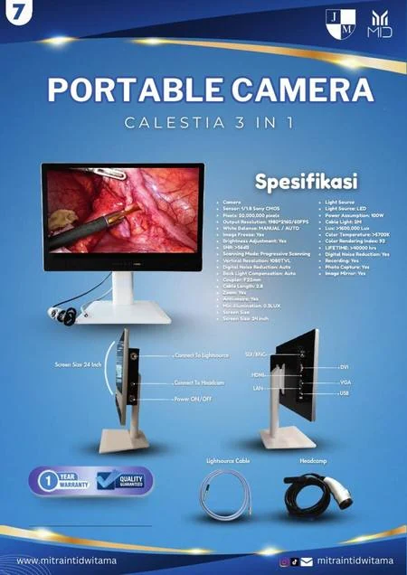 Portable Camera Calestia 3 in 1 — MID