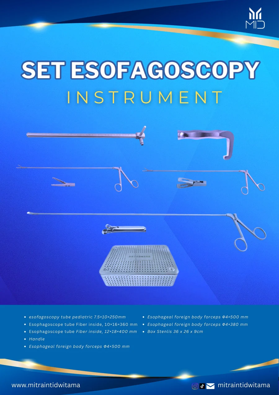 Set Esofagoscopy Instrument — Visionz