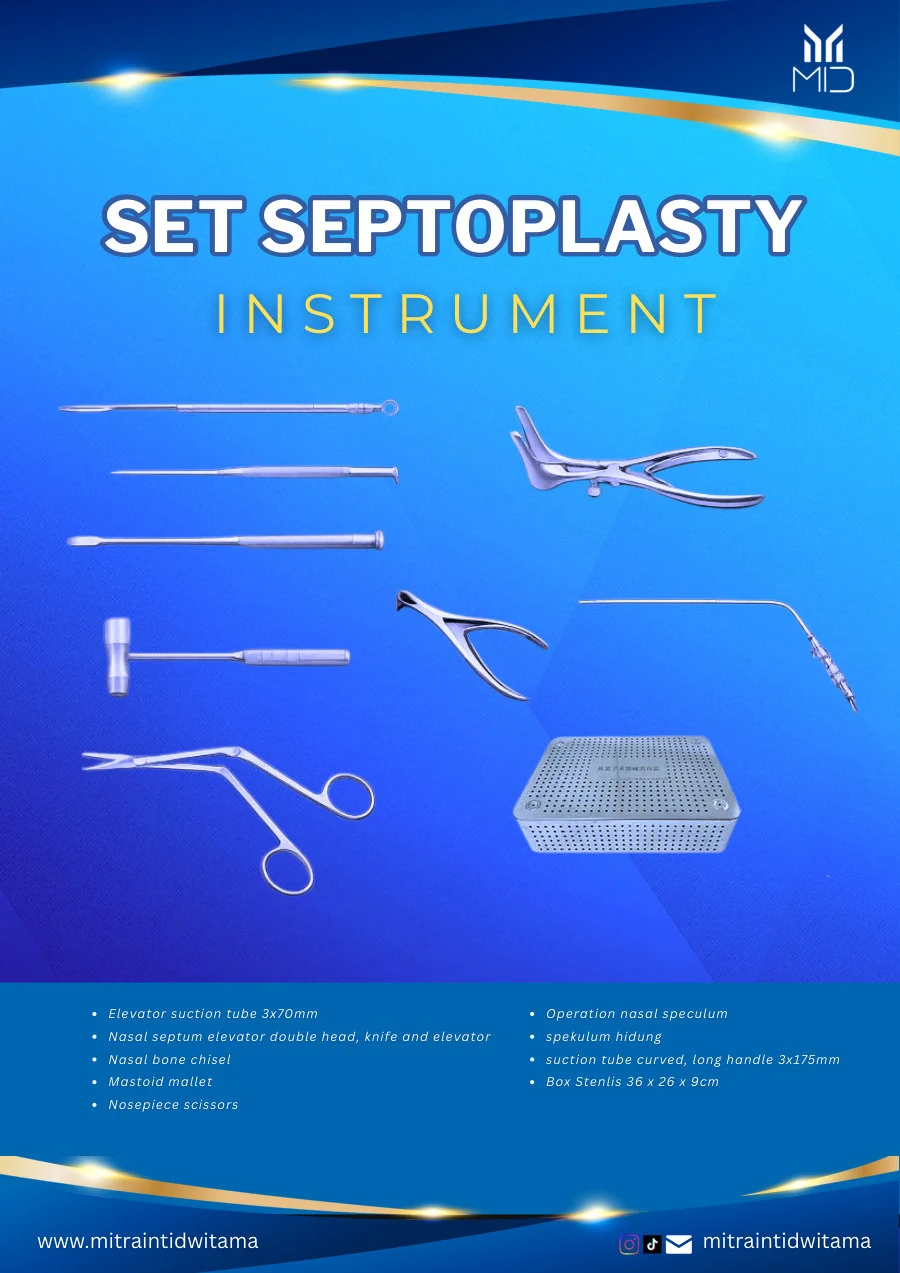 Set Septoplasty Instrument — Visionz