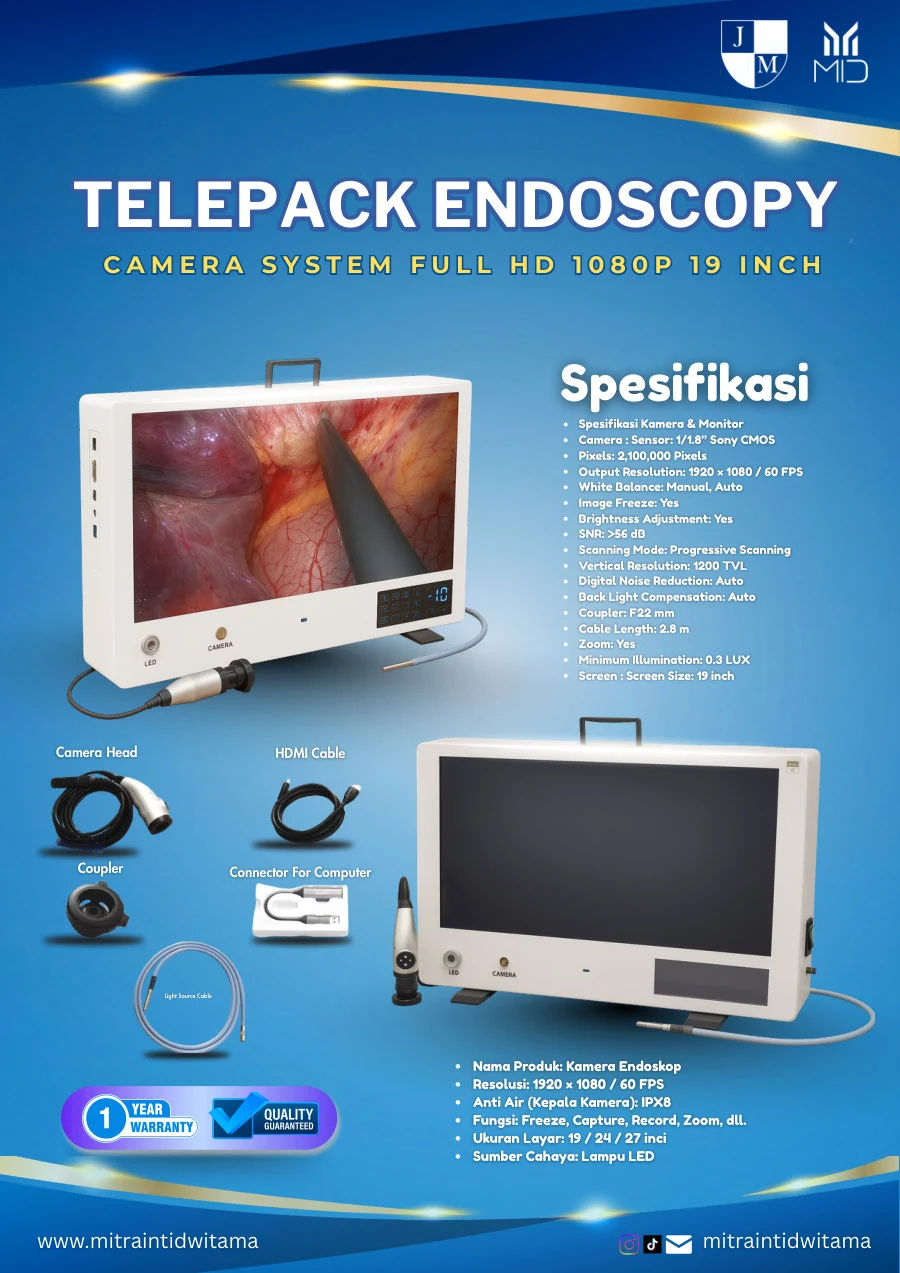 Telepack Endoscopy Camera System Full HD 1080P 19 Inch — MID