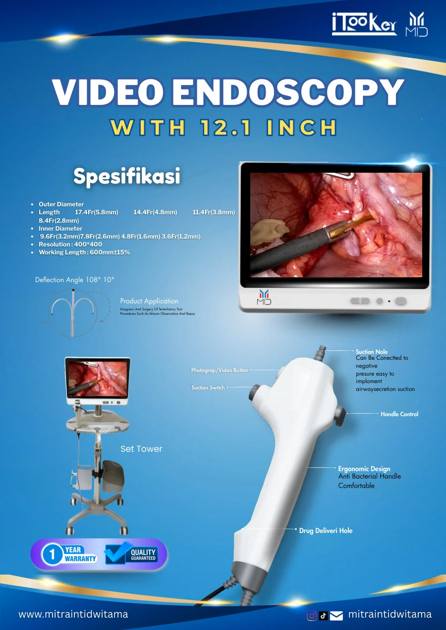 Video Endoscopy with 12.1 Inch — iTlooker