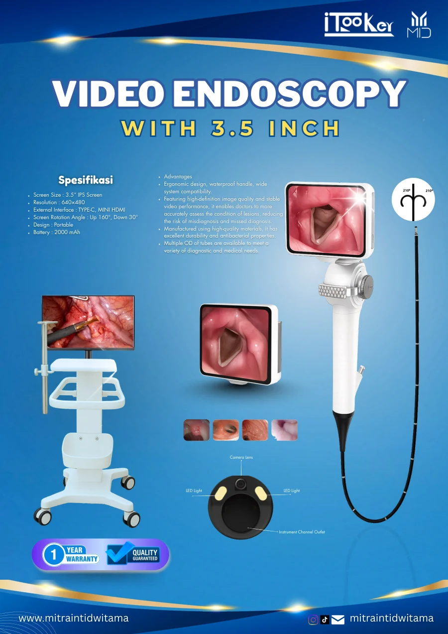 Video Endoscopy with 3.5 Inch — iTlooker